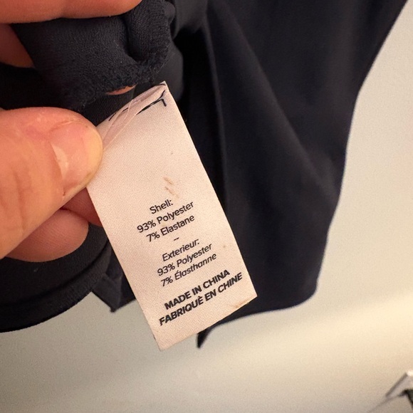 Cinq à Sept Kenna Twist Sleeveless Tank Top Blouse Navy Blue Women’s Medium - Picture 6 of 8